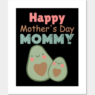 Happy  Mothers Day 2024  MOMMY mom cat From Daughter funny mom gift Posters and Art